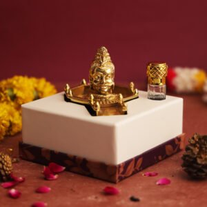 Lord Mankameshwar Pure Brass Idol