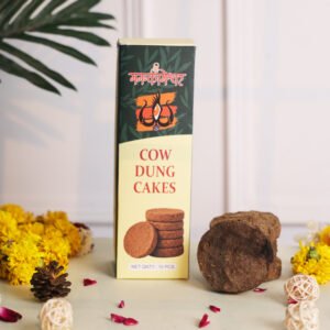 Cow Dung Cakes Pack of 10
